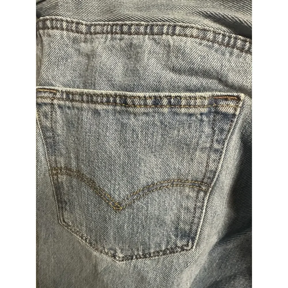 Vintage Levi's 501 XX Button Fly Jeans 34x 32 Made Mexico 100% Cotton Red Label
